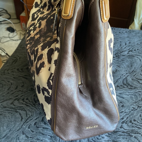 Coach Madison Phoebe oscelot leopard bag - Picture 13 of 14